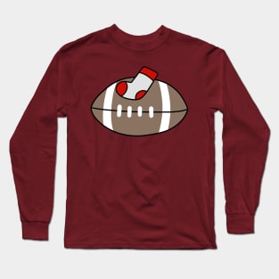 Sock and Football Long Sleeve T-Shirt